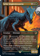 Grim Giganotosaurus (Borderless) (REX-011) - Jurassic World Collection (Borderless)