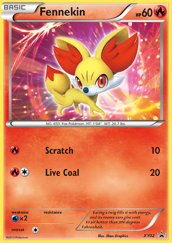 Fennekin/211 - XY Promos Holofoil