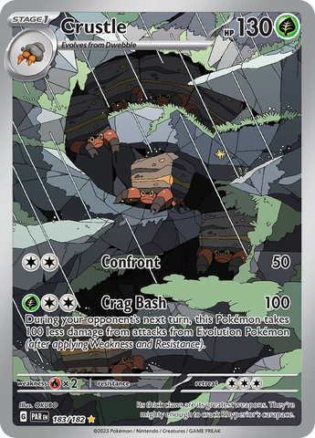 Crustle - 183/182 183 - SV04 Paradox Rift Holofoil