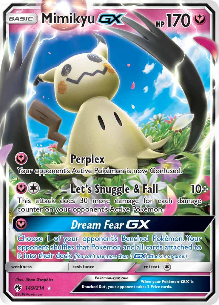 Mimikyu GX 149/214 - SM  Lost Thunder Holofoil