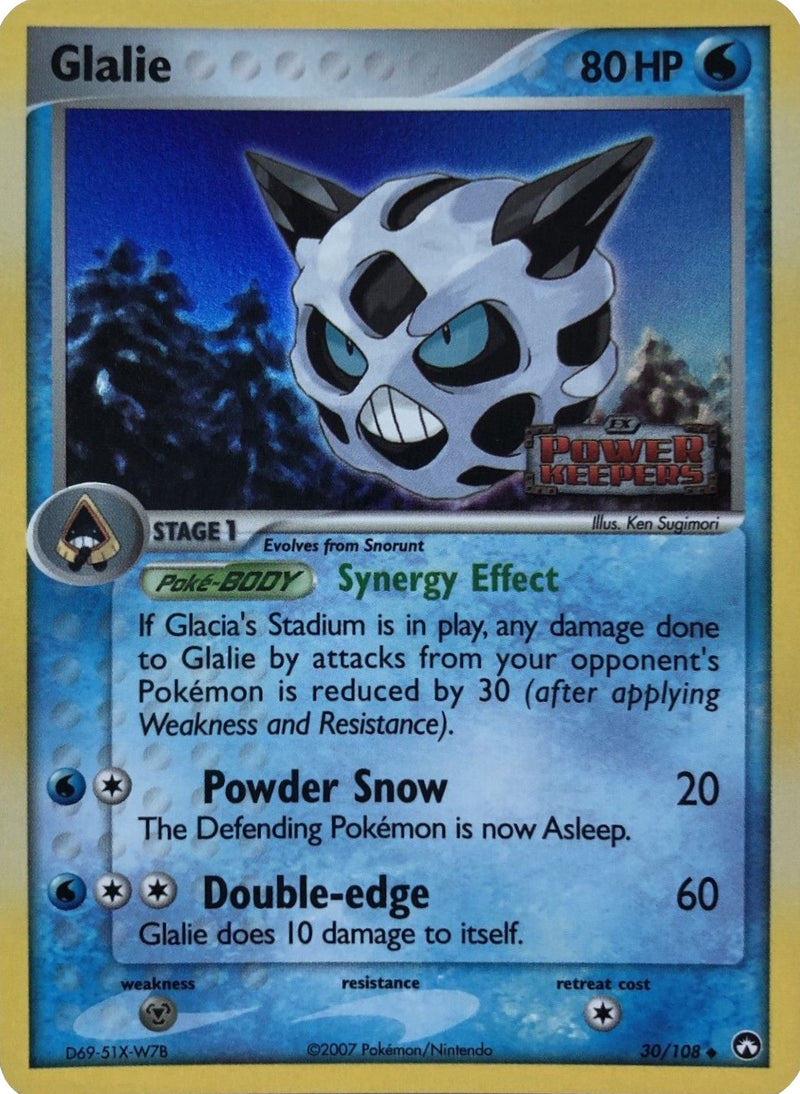Glalie/108 - Power Keepers Reverse Holofoil