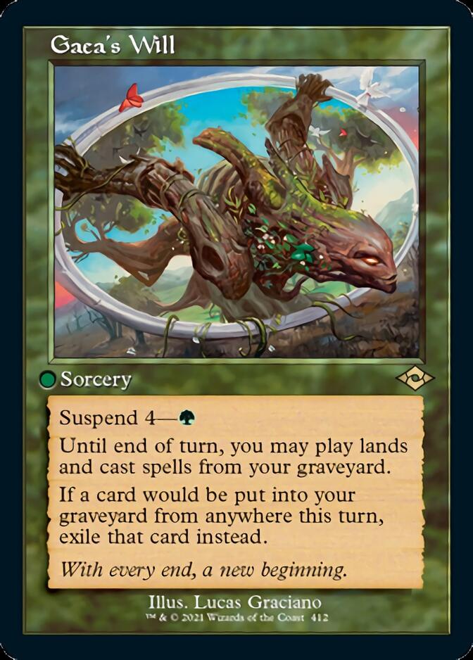 Gaea's Will (Retro Frame) (MH2-412) - Modern Horizons 2