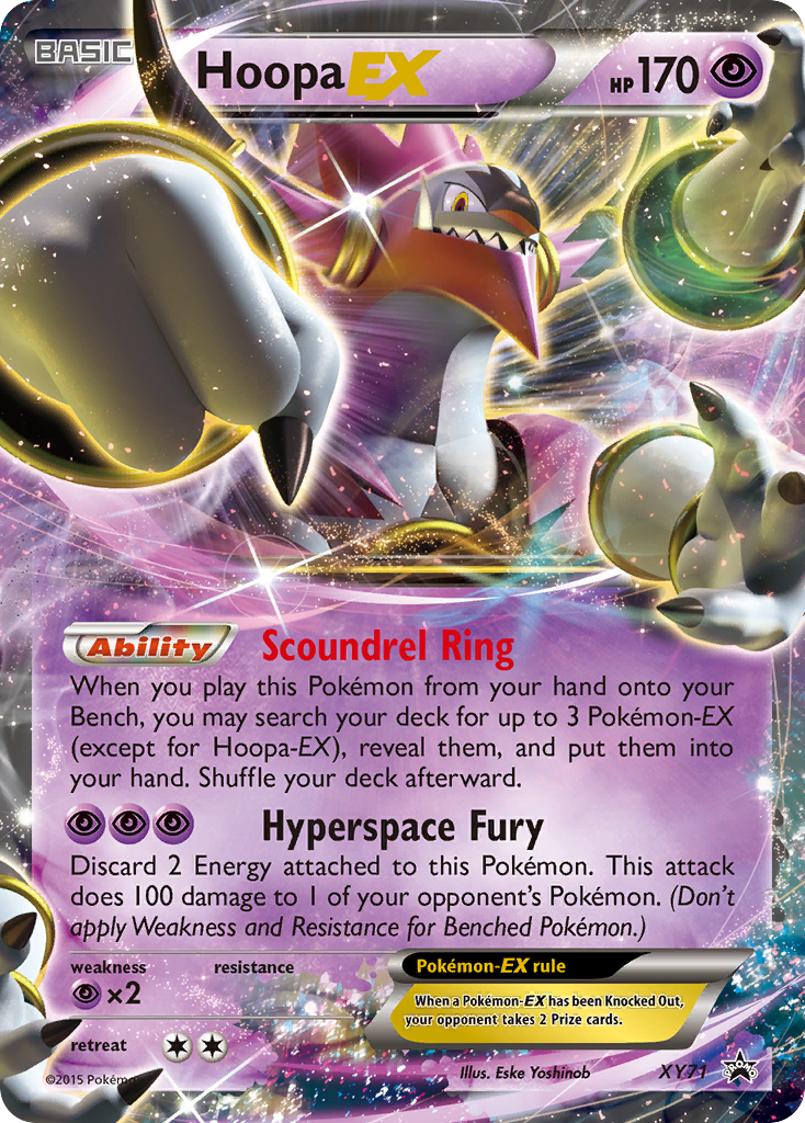 Hoopa EX XY71/211 - XY Promos Holofoil