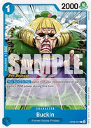 Buckin (OP08-051) - Two Legends Pre-Release Cards
