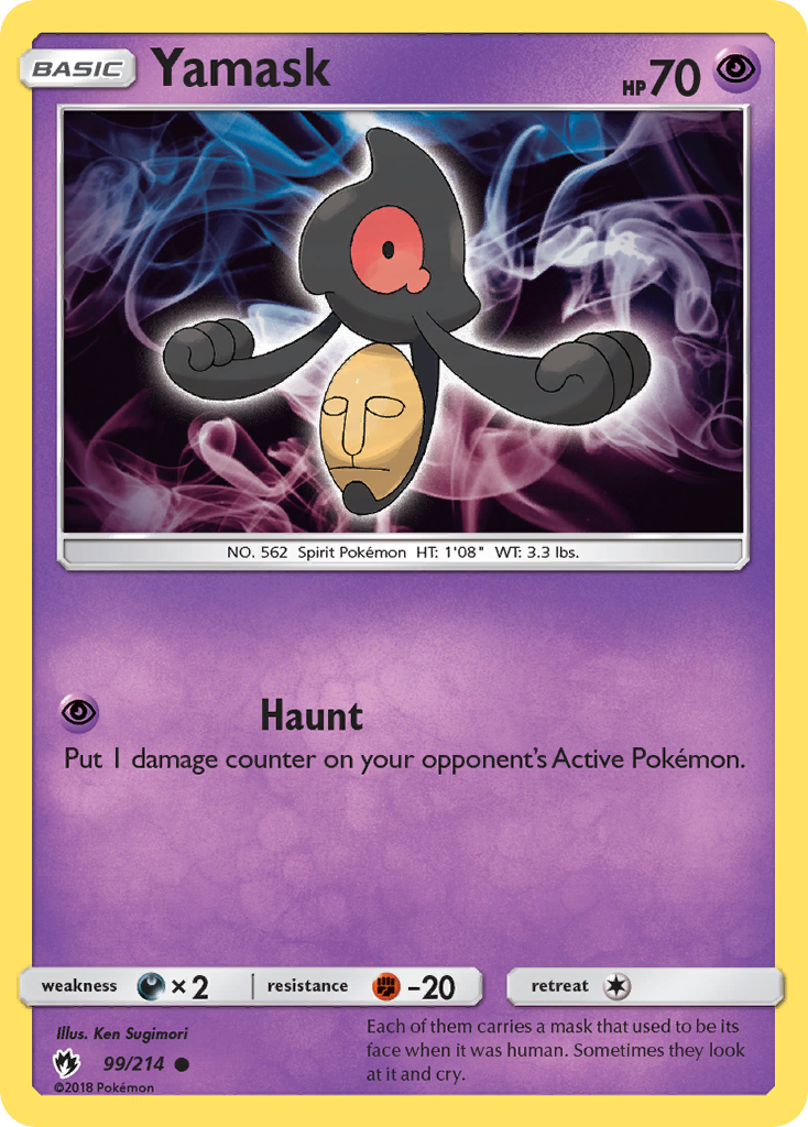Yamask/214 - SM  Lost Thunder