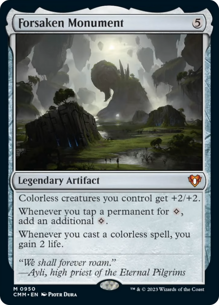 Forsaken Monument (CMM-950) - Commander Masters