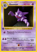 Haunter - 29/102 - 1st Edition Base Set Shadowless - Uncommon