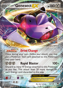 Genesect EX 64/124 - XY  Fates Collide Holofoil