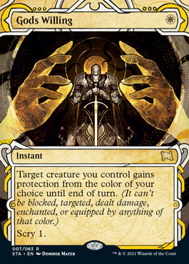 Gods Willing (STA-007) - Strixhaven Mystical Archive: (Showcase) (Borderless)