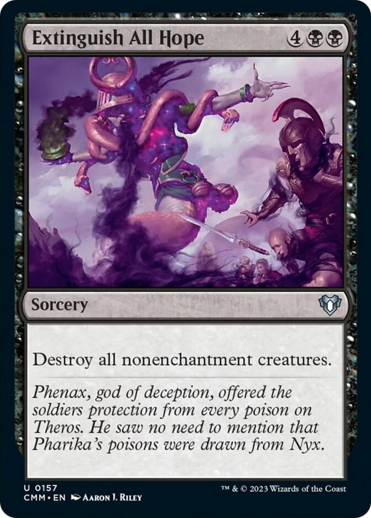 Extinguish All Hope (CMM-157) - Commander Masters