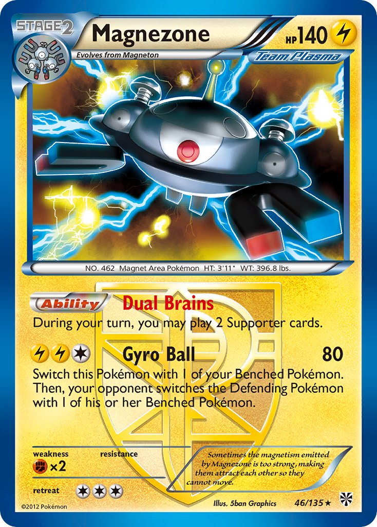 Magnezone (Team Plasma) - 46/135 46 - Deck Exclusives