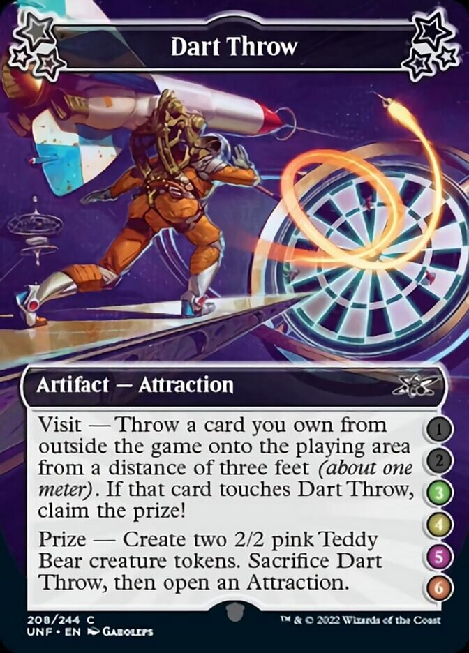 Dart Throw (3-4-5-6) (UNF-208) - Unfinity