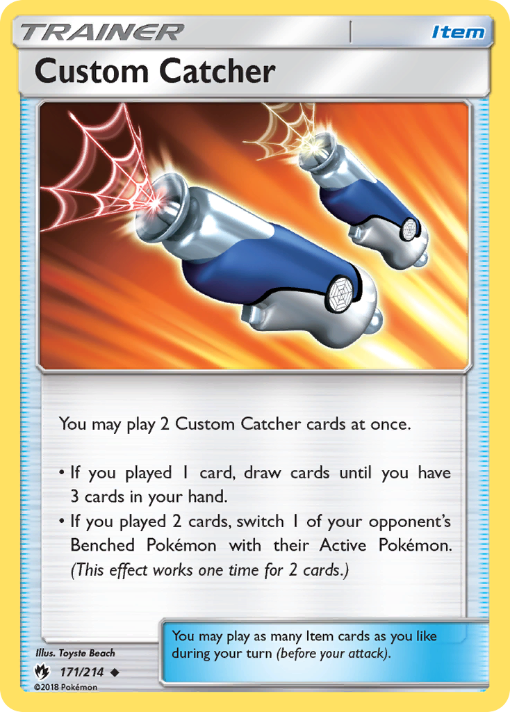 Custom Catcher 171/214 - SM  Lost Thunder
