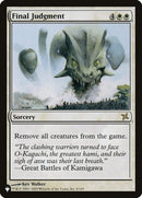 Final Judgment (LIST-4/165) - The List