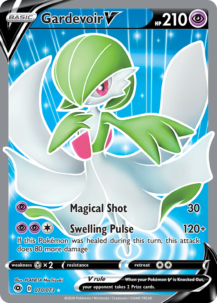 Gardevoir V (Full Art) 70/73 - Champions Path Holofoil