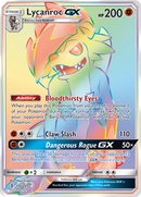 Lycanroc GX (Secret)/145 - SM  Guardians Rising Holofoil