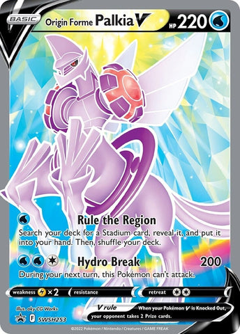 Origin Forme Palkia V SWSH253/307 - SWSH Sword & Shield Promo Cards Holofoil