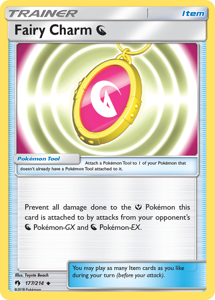 Fairy Charm O/214 - SM  Lost Thunder