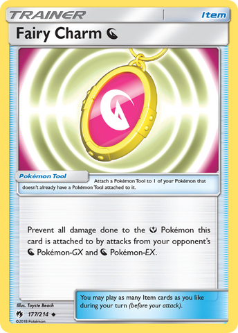 Fairy Charm O/214 - SM  Lost Thunder