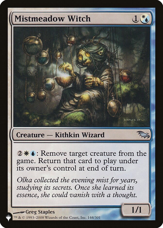 Mistmeadow Witch (SHM) (LIST-144/301) - The List