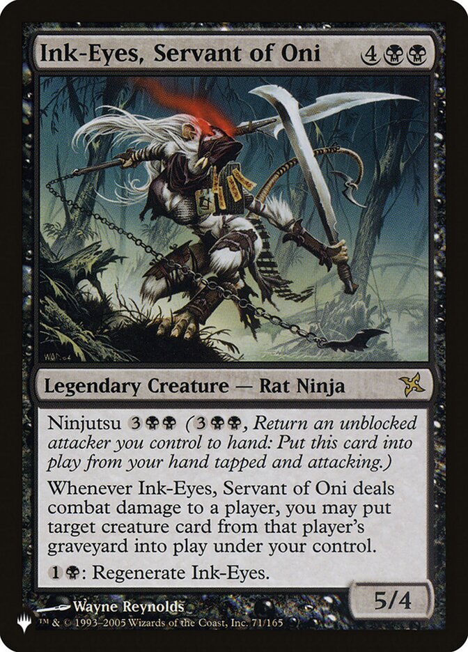 Ink-Eyes, Servant of Oni (LIST-71/165) - The List
