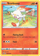 Scorbunny - SWSH244 (Cosmos Holo) SWSH244/307 - SWSH Sword & Shield Promo Cards Holofoil
