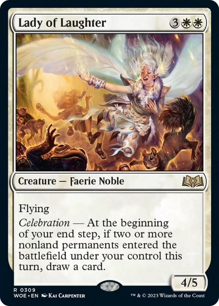 Lady of Laughter (WOE-309) - Wilds of Eldraine
