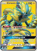 Zeraora GX (Full Art)/214 - SM  Lost Thunder Holofoil