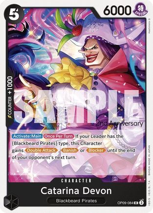 Catarina Devon (OP09-084) - Emperors in the New World: 2nd Anniversary Tournament Cards