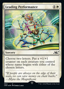 Leading Performance (Galaxy Foil) (UNF-304) - Unfinity Foil
