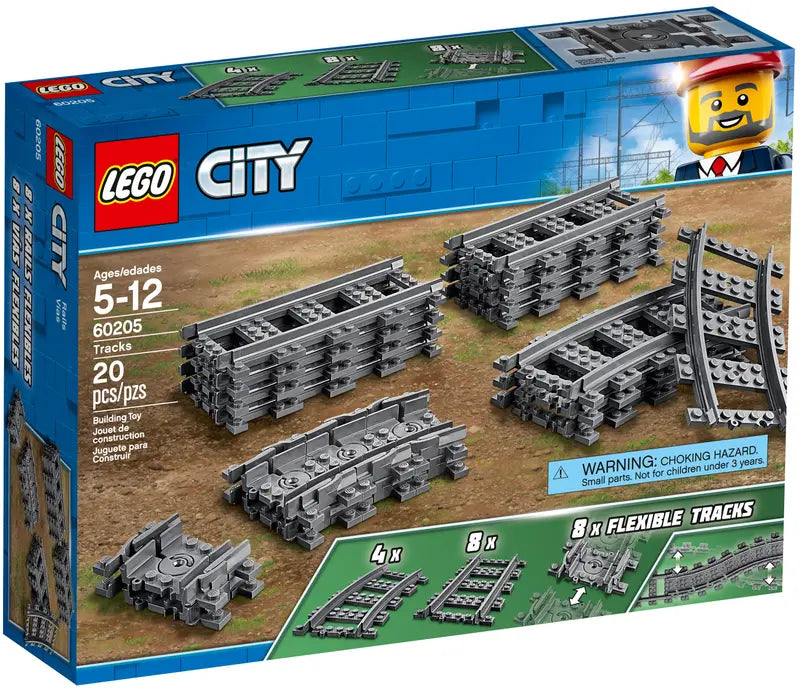 Lego City Tracks 20pcs