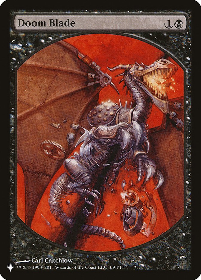 Doom Blade (LIST-9-MAR) - The List