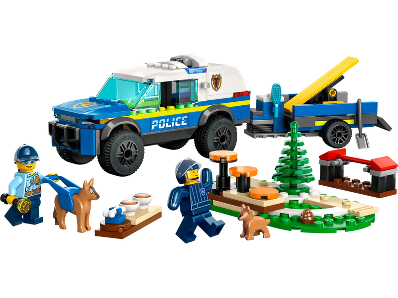 Lego City Mobile Police Dog Training 197pcs
