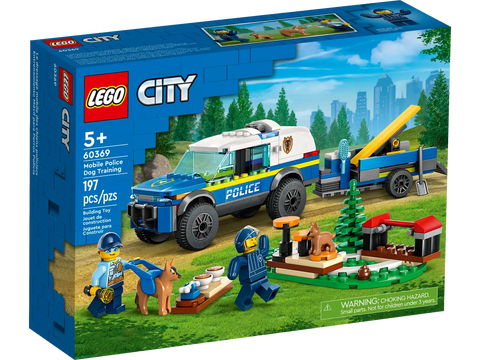 Lego City Mobile Police Dog Training 197pcs