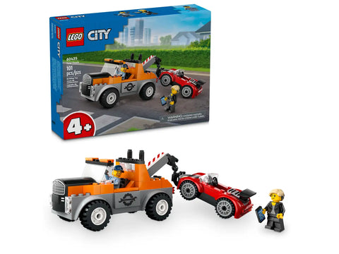 Lego City Tow Truck and Sports Car Repair 101pcs