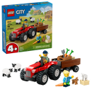 Lego City Red Farm Tractor with Trailer & Sheep 116pcs