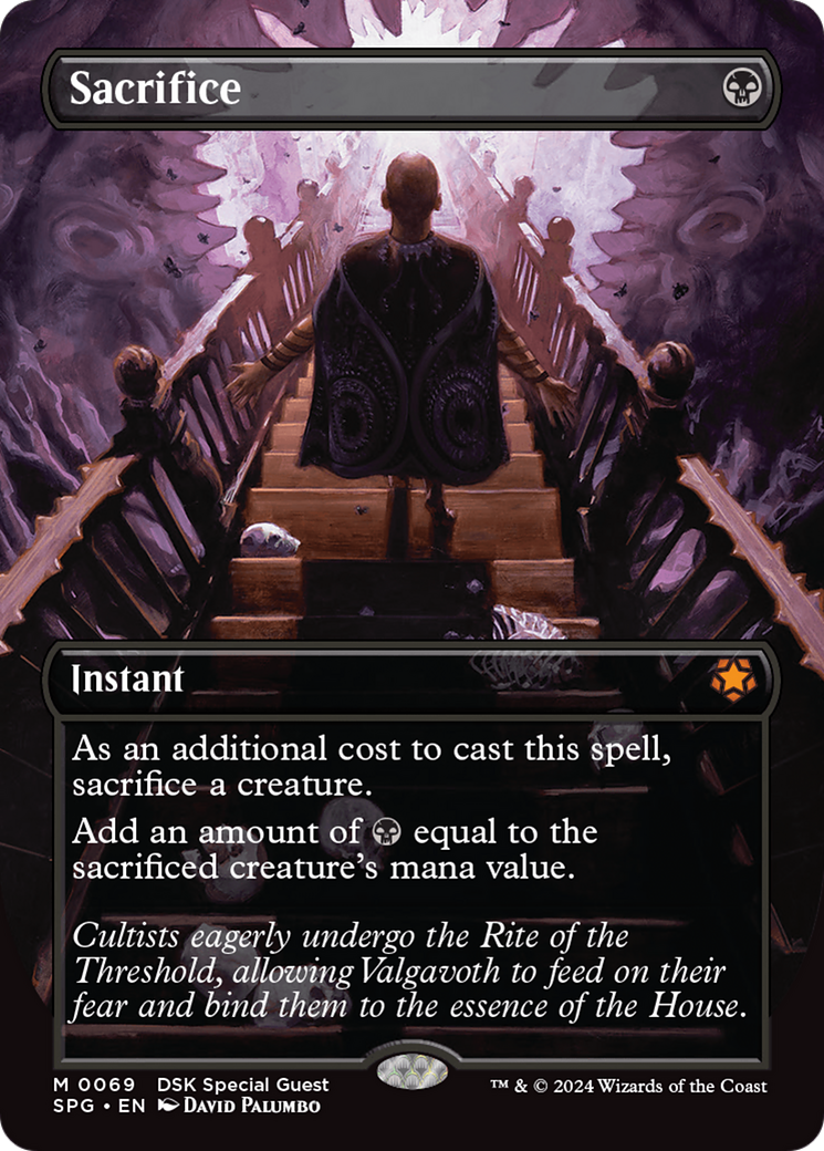 Sacrifice (Borderless) - Special Guests Foil