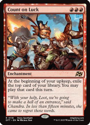 Count on Luck (PPDFT-118) - Promo Pack: Aetherdrift