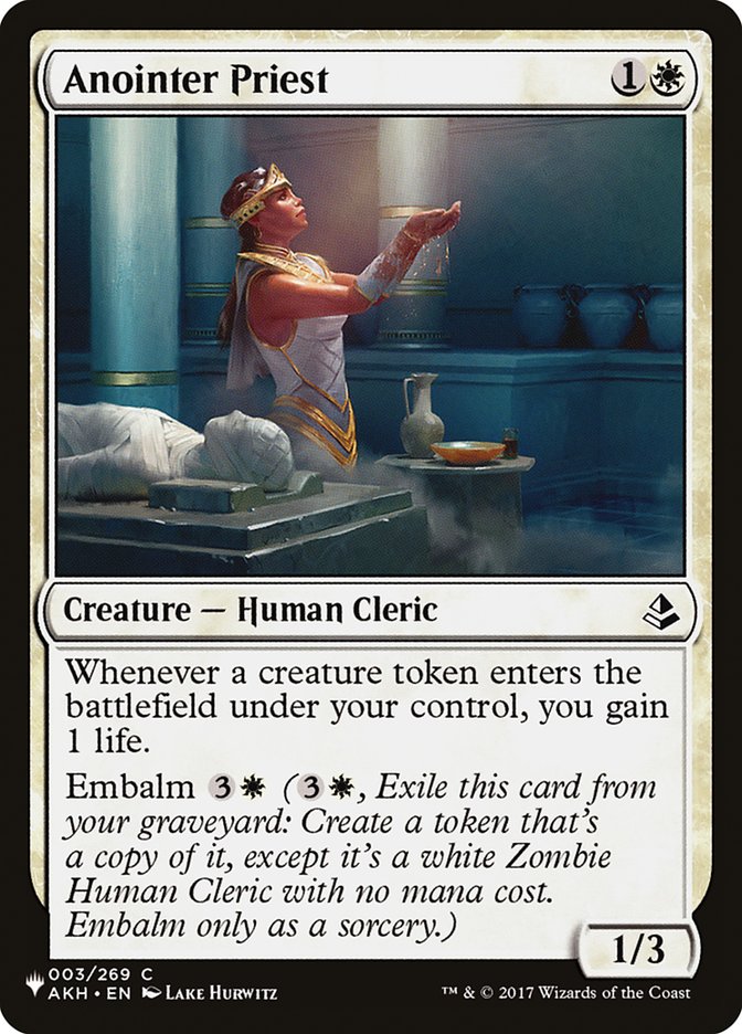 Anointer Priest (LIST-003/269) - The List