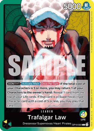 Trafalgar Law (022) (OP10-022) - Royal Blood