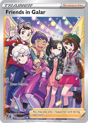 Friends in Galar TG23/30 - SWSH12 Silver Tempest Trainer Gallery Holofoil
