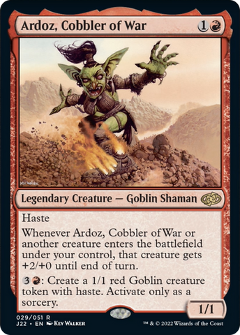Ardoz, Cobbler of War (J22-029) - Jumpstart 2022