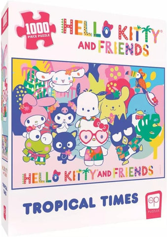 Hello Kitty and Friends 1000Pc Puzzle Tropical Times