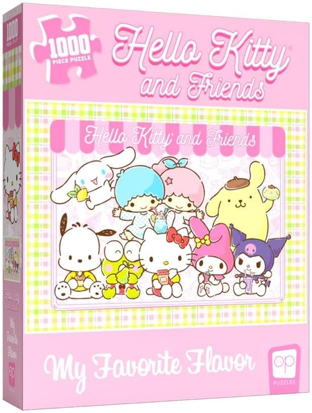 Hello Kitty and Friends 1000Pc Puzzle My Favorite Flavor