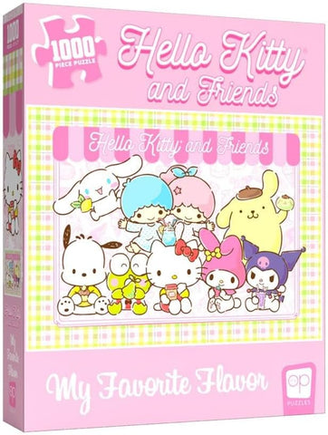 Hello Kitty and Friends 1000Pc Puzzle My Favorite Flavor