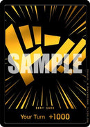 DON!! Card (Black and Gold) - One Piece Promotion Cards Foil