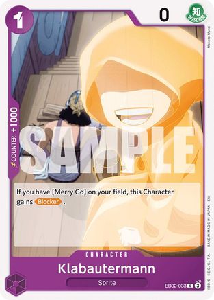 Klabautermann (EB02-033) - Extra Booster: Anime 25th Collection