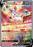 Sylveon V (Alternate Full Art) 184/203 - SWSH07 Evolving Skies Holofoil