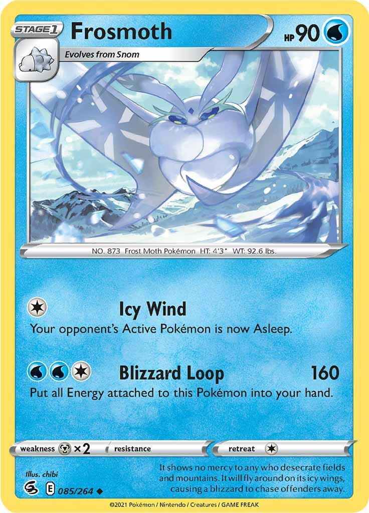 Frosmoth 85/264 - SWSH08 Fusion Strike