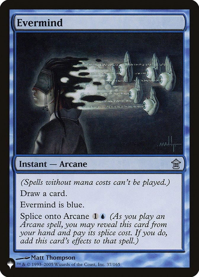 Evermind (LIST-37/165) - The List